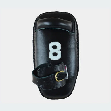8 Muay Thai Single Strap Thai Pad | Navy Blue - Image 2