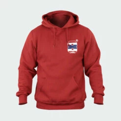 8 Thai Boxing X Russel® Hooded Sweatshirt | Red
