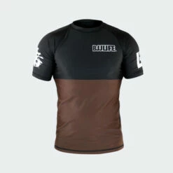 CompLite Ranked Rash Guard | Brown Belt