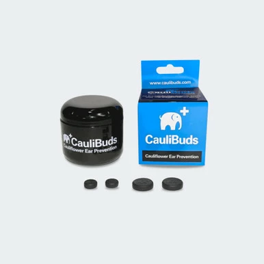 CauliBuds Cauliflower Ear Prevention Kit | Black