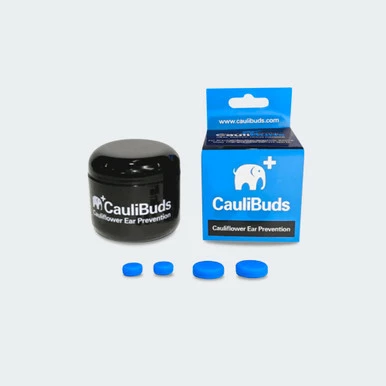 CauliBuds Cauliflower Ear Prevention Kit | Blue