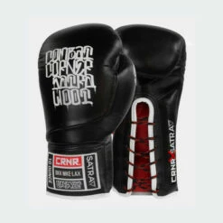 HMIT CRNR X Satraa LMTD Boxing Gloves | Black