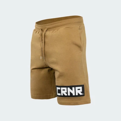 CRNR Sweatshorts | Camel - Image 2