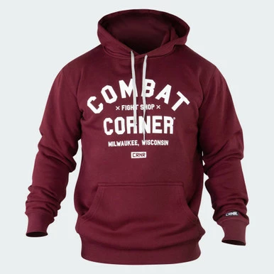 Fight Shop Heavyweight Hooded Sweatshirt | Burgundy