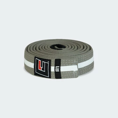 Kids BJJ Belt | Grey/White