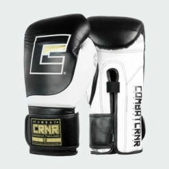 HMIT Velcro Sparring Gloves | Black/White