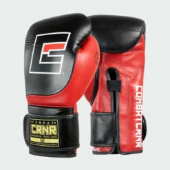 HMIT Velcro Sparring Gloves | Black/Red