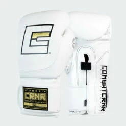 HMIT Velcro Sparring Gloves | White
