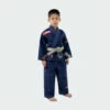V6 Kids BJJ GI + Free White Belt | Navy Blue