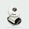 Cream Concave Focus Mitts | White