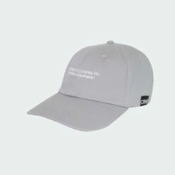 Tech Equip Curved Brim Strapback | Grey