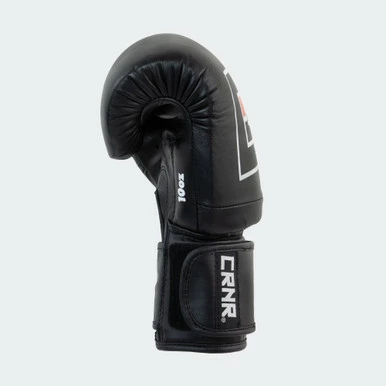 Competition Velcro Boxing Gloves | Black - Image 4