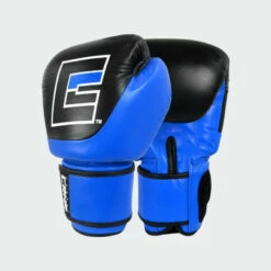 Competition Velcro Boxing Gloves | Blue