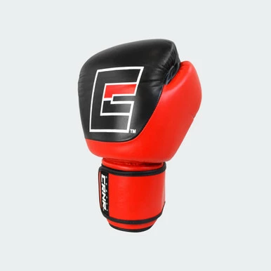 Competition Velcro Boxing Gloves | Red - Image 6