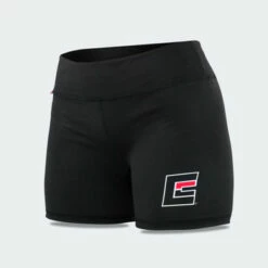 Womens Compression Fight Shorts | Black