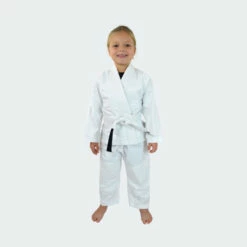 Kids Classic Kimono + Free White Belt | White
