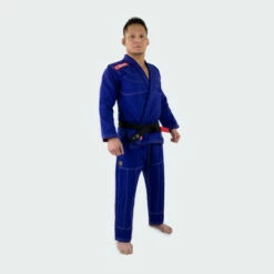 V6 BJJ GI + Free White Belt | Royal Blue