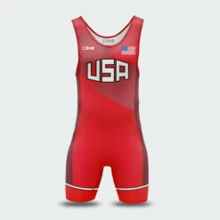 USA Singlet | Red